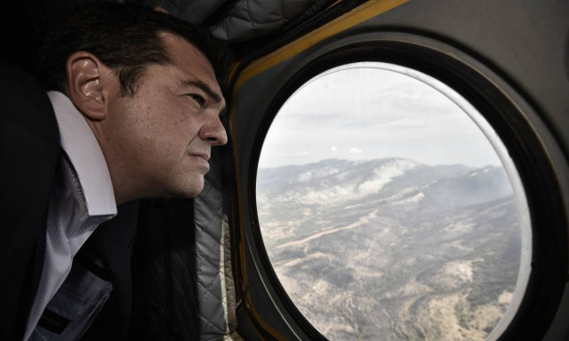 Αλέξη, τι είδες από το Σινούκ; Καμένη γη...