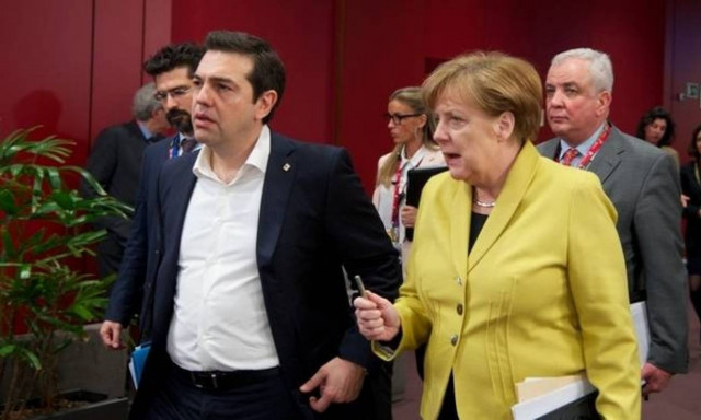 PM Tsipras discusses EU challenges with German Chancellor Merkel