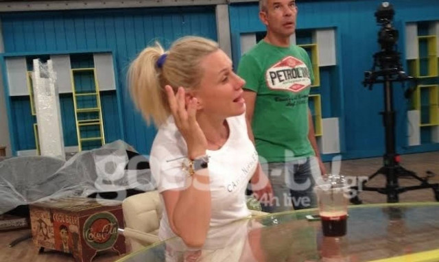 Οι πρόβες της Καραβάτου και το πρόσωπο έκπληξη στην ομάδα της (pics)