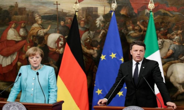 Ο Ρέντσι αρνήθηκε να παραστεί στην κοινή συνέντευξη τύπου με Μέρκελ - Ολάντ