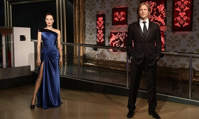 Μπραντ Πιτ και Αντζελίνα Τζολί χώρισαν και στο Μουσείο της Μαντάμ Τισό!