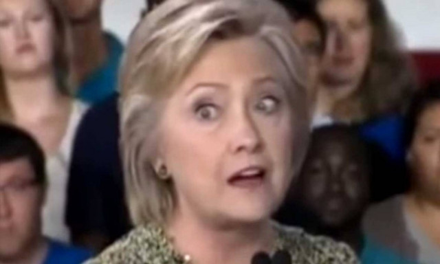 Γιατί αλληθωρίζει η Χίλαρι; - Οργιάζουν οι φήμες για την υγεία της (vid)