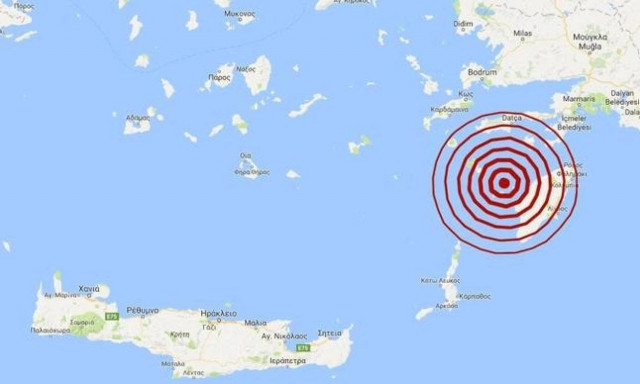 Moderate quake jolts Rhodes