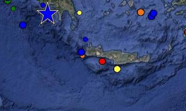 Νέος σεισμός στην Κρήτη