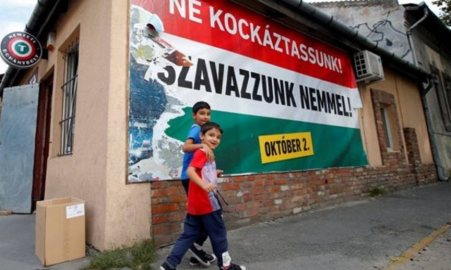 Hungary holds referendum on EU mandatory migrant plan