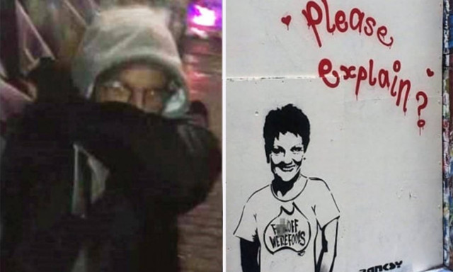 Έπιασαν «στα πράσα» τον θρυλικό Βanksy; (video)