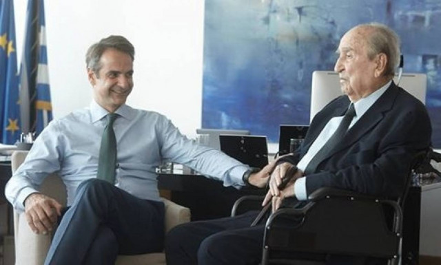 Όταν ο Κ. Μητσοτάκης επέστρεψε στο σπίτι του (pics)