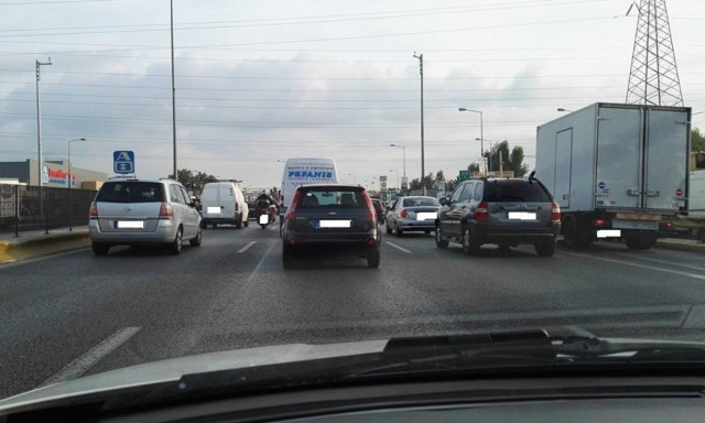 ΤΩΡΑ: Μποτιλιάρισμα στους δρόμους της Αθήνας