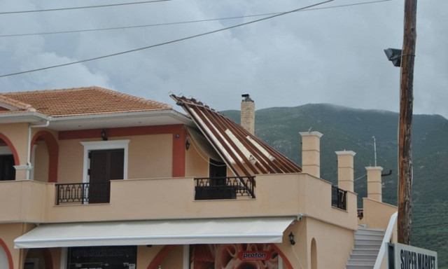 Whirlwind hits Zakynthos