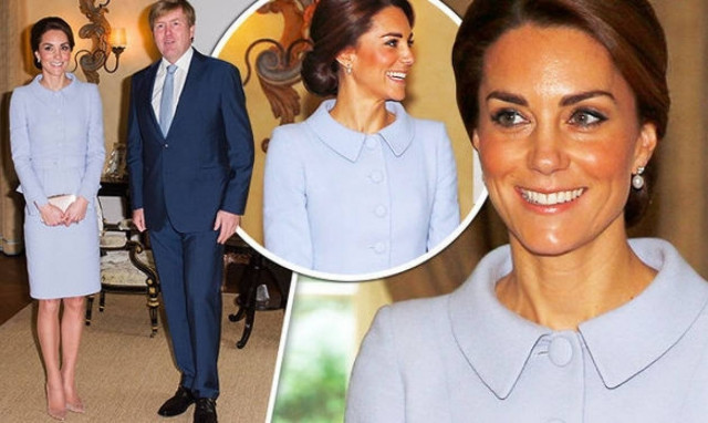 Η Κέιτ Μίντλετον έκλεψε τις εντυπώσεις στην πρώτη της σόλο εμφάνιση στην Ολλανδία (pics)