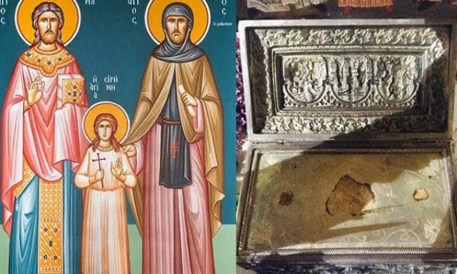 Λείψανα των Αγ. Ραφαήλ, Νικολάου και Ειρήνης από την Λέσβο στην Βέροια