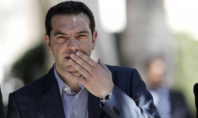 Και ξαφνικά ο Τσίπρας βρέθηκε στα σκουπίδια! (pic)