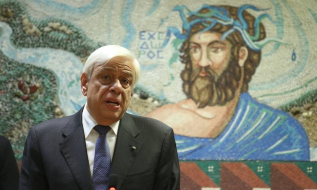 President says will defend Greek identity of Macedonia 'from forgers of history'