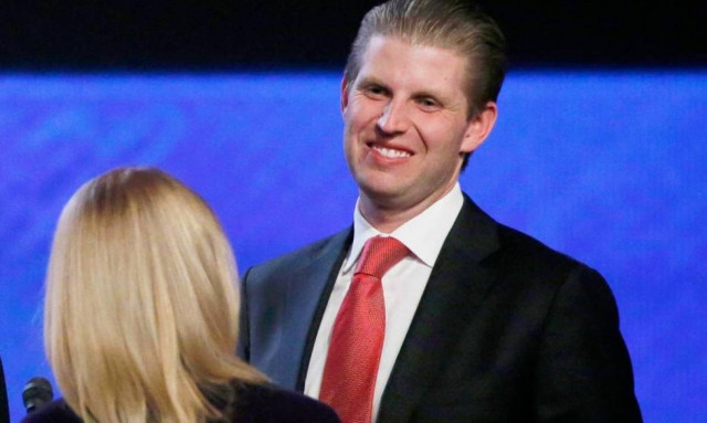 Έρικ Τραμπ: Ο πατέρας μου θα δεχθεί 100% το αποτέλεσμα