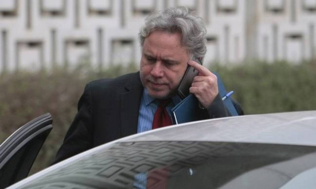 Labour Min Katrougalos meets with institutions' representatives on labour issues