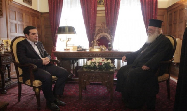 Αρχιεπίσκοπος και Πρωθυπουργός στον Άη Στράτη για 28η Οκτωβρίου