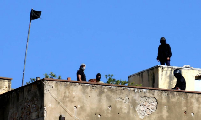 Επεισόδια στο κέντρο της Αθήνας (pics)