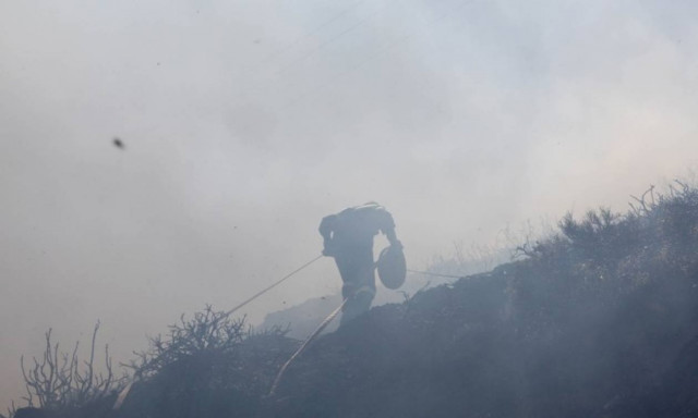 Τώρα: Φωτιά μαίνεται στην Εύβοια