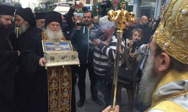 Η Ζώνη της Παναγίας στην Πάτρα (vid)