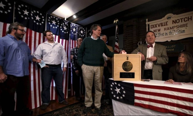 Αμερικανικές εκλογές 2016: Ψήφισαν οι πρώτοι έξι πολίτες στο Νιου Χάμσαϊρ