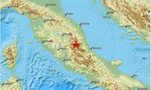 Ισχυρός σεισμός στην Ιταλία