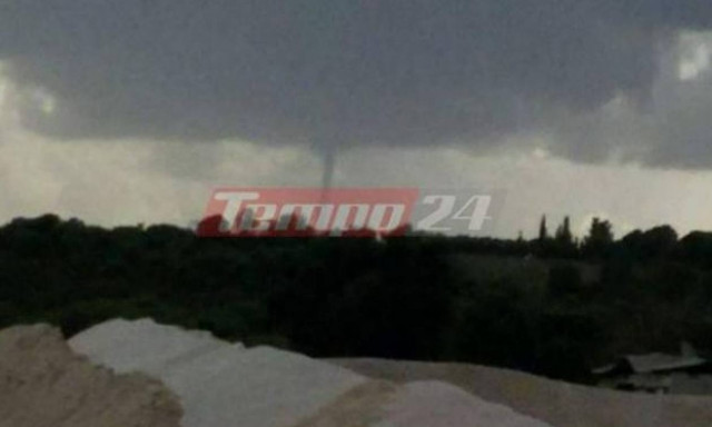 Κακοκαιρία: Ανεμοστρόβιλος «χτύπησε» τη δυτική Αχαΐα