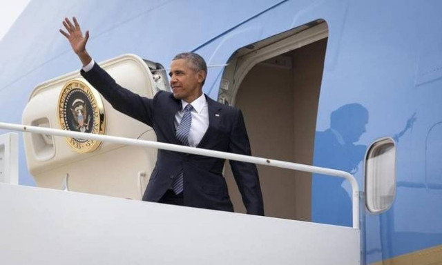 US President Obama in Athens on Tuesday (15/11/2016)