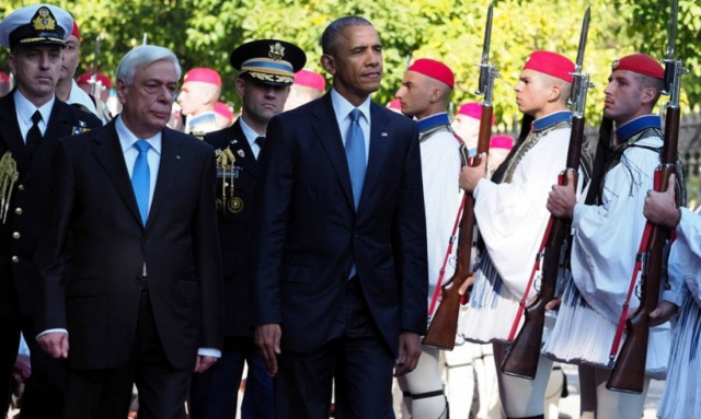 Obama's visit: We intend to stand shoulder to shoulder with the Greek people