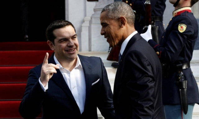 Obama's visit: U.S. President stresses need for debt relief during meeting with Tsipras