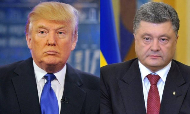 Συμφώνησαν να τα πουν από κοντά Τραμπ και Ποροσένκο