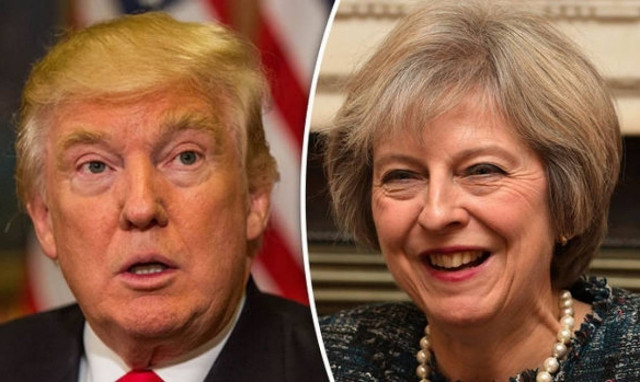 Τερέζα Μέι: Ευκαιρία για τις εμπορικές σχέσεις με τις ΗΠΑ η εκλογή Τραμπ