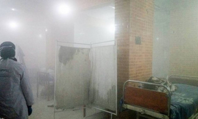 Aleppo's children's hospital bombed as it treats chlorine gas victims