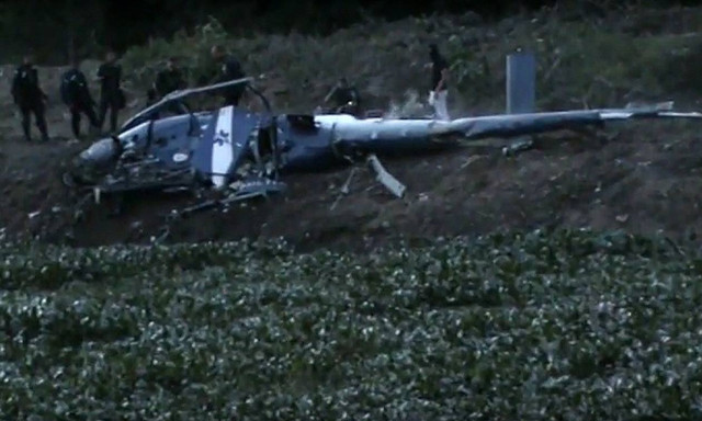 Βραζιλία: Τέσσερις αστυνομικοί νεκροί σε συντριβή ελικοπτέρου από ανταλλαγή πυρών με συμμορίες (Vid)