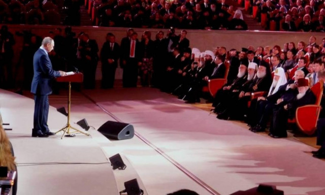 Συνάντηση του Πατριάρχη Αλεξανδρείας με τον Βλαντιμίρ Πούτιν (pics)