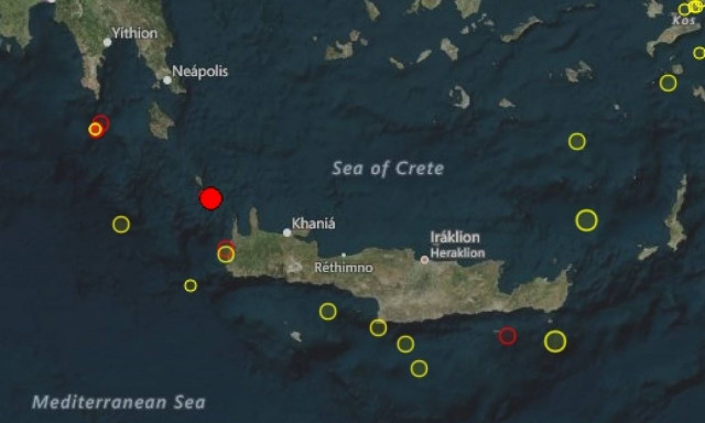 Σεισμός στην Κρήτη