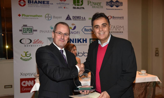 Σημαντική διάκριση για την Pharmasept στα βραβεία Επιχειρηματικής Αριστείας Salus Index 2016