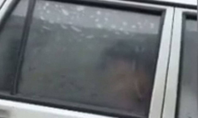Αποκαλυπτικό βίντεο: Πήγαν για μάθημα οδήγησης και τελικά έκαναν σεξ στο πίσω κάθισμα!