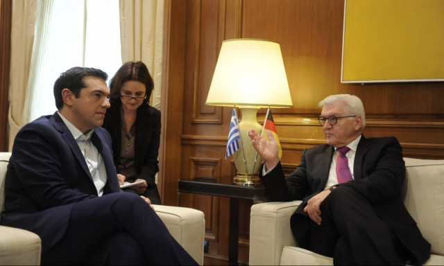Αλληλεγγύη προς την Ελλάδα ζήτησε ο Τσίπρας από τον Στάινμαϊερ