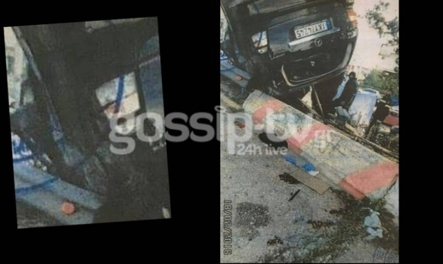 Αδημοσίευτη εικόνα-σοκ από το τροχαίο του Παντελίδη! Τι φαίνεται στο παράθυρο του συνοδηγού;