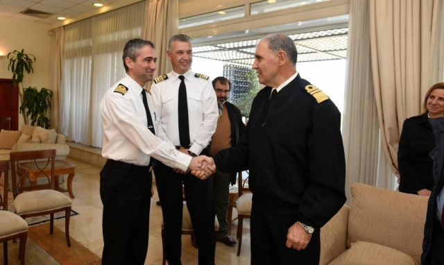 Πολεμικό Ναυτικό: Παράδοση Παραλαβή καθηκόντων Εκπροσώπου Τύπου ΓΕΝ