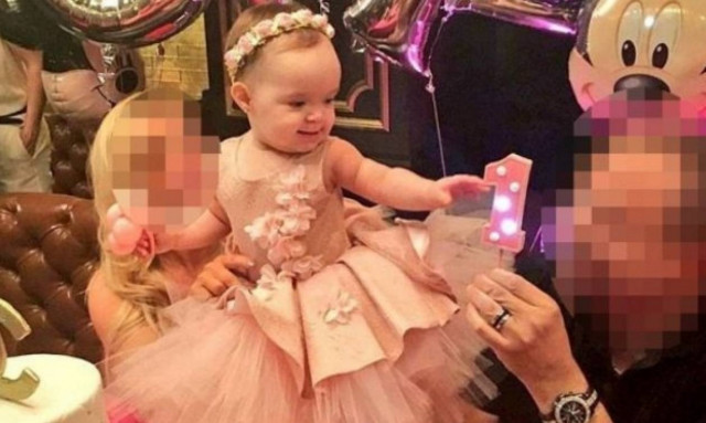 Η κόρη τους έγινε ενός και το γιόρτασαν με ένα πάρτι υπερπαραγωγή - Δείτε εικόνες