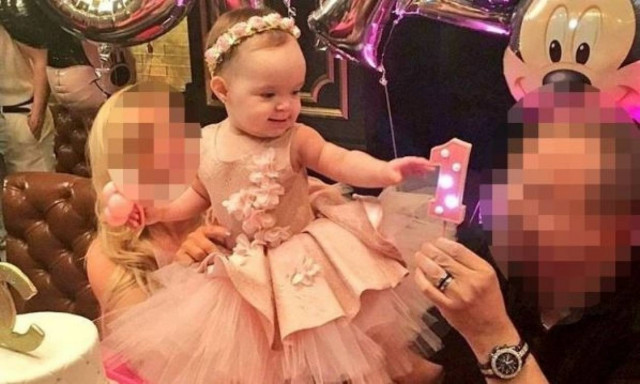 Η κόρη τους έγινε ενός και το γιόρτασαν με ένα πάρτι υπερπαραγωγή. Δείτε εικόνες