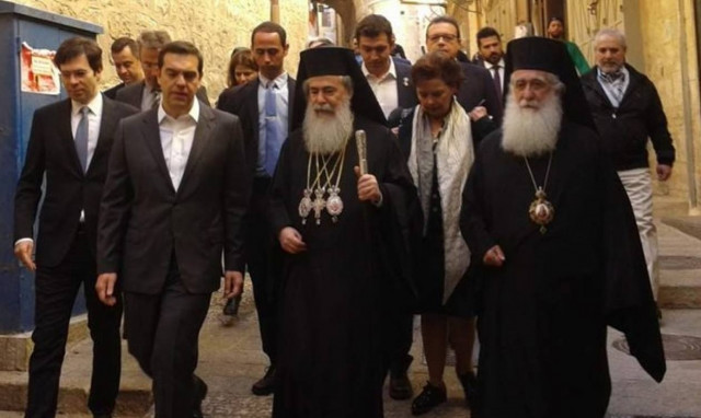 Τσίπρας: Με ενδιαφέρει το έργο αναστήλωσης του Πανάγιου Τάφου γιατί είμαι και μηχανικός