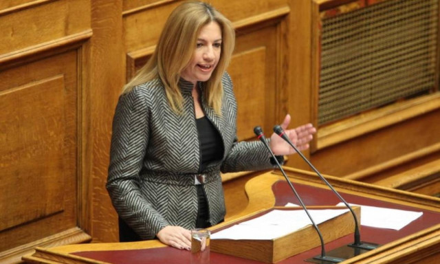 Προϋπολογισμός 2017 - Γεννηματά: Σεβάχ ο Τσίπρας, απολογισμός ήττας ο προϋπολογισμός