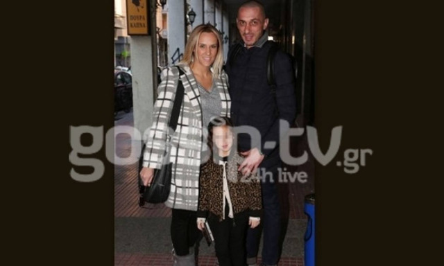 Τσιρίλο-Ασημακοπούλου: Οικογενειακή έξοδος με την κόρη τους (pic)