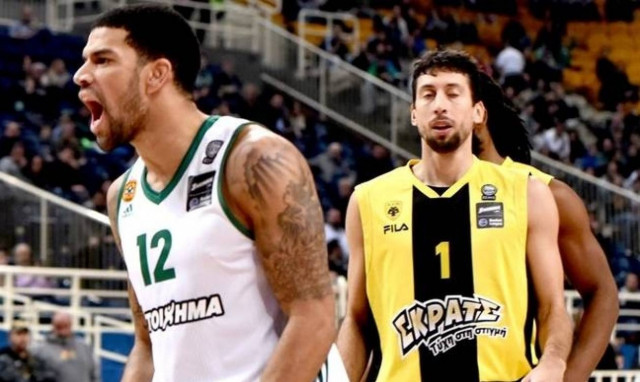 Παναθηναϊκός Superfoods - ΑΕΚ 77-68: Τη νίκησε και την προσπέρασε