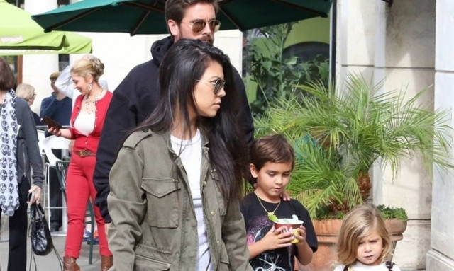 Kourtney Kardashian: Οικογενειακή έξοδος για παγωτό