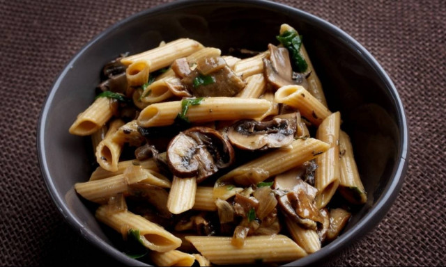 Πέννες με μανιτάρια porcini