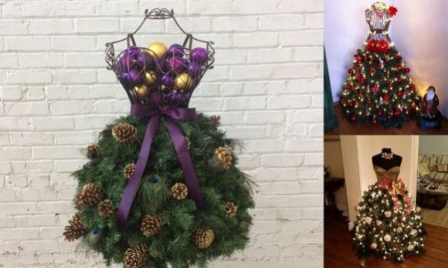 Χριστουγεννιάτικο δέντρο φόρεμα; Είκοσι δύο ιδέες για να φτιάξετε το δικό σας!