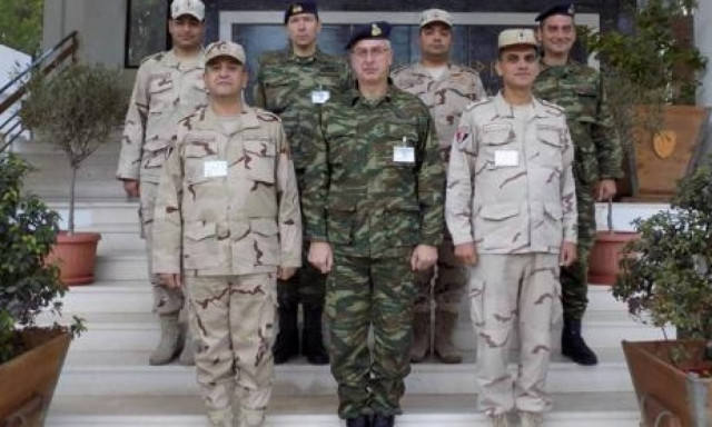 Επίσκεψη Αιγυπτίων Αξιωματικών στη Σχολή Μηχανικού